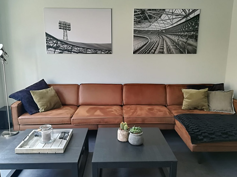 Feyenoord foto aan de muur