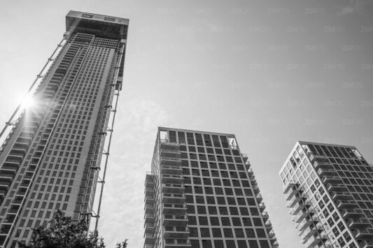 Drie op een rij - De Zalmhaventoren