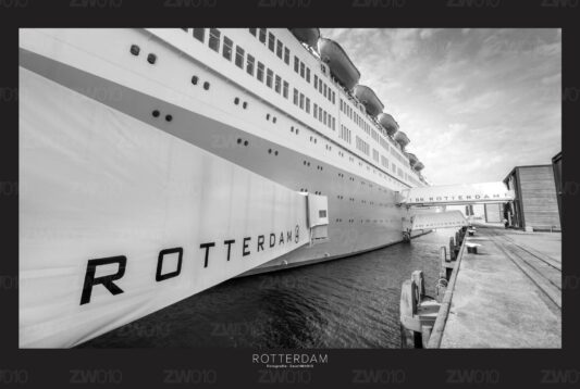 Het SS Rotterdam - Stoomschip Rotterdam