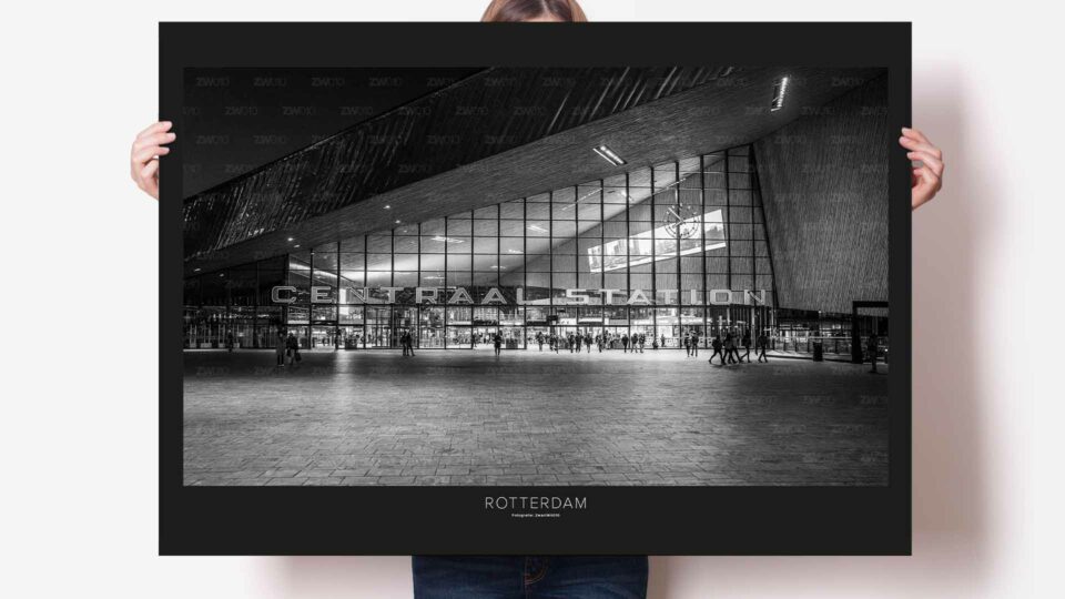 CS bij Nacht - Rotterdam Centraal Station