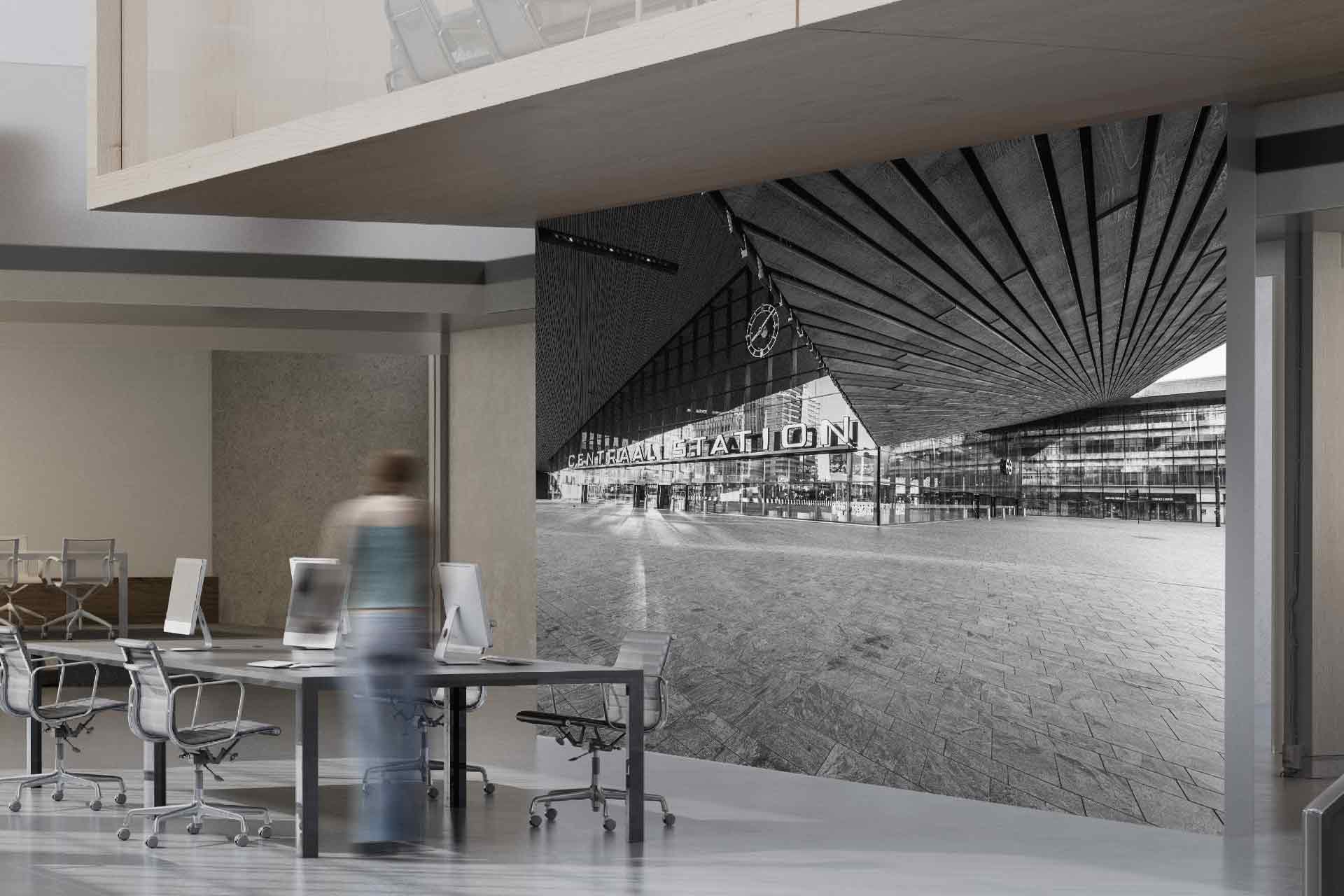 Allenig op CS - Rotterdam Centraal Station Allenig op CS - Rotterdam Centraal Station