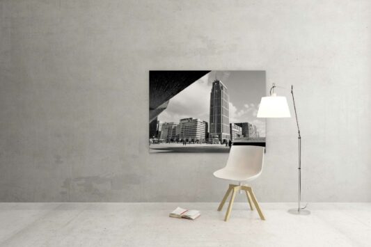 Rotterdam zwart wit foto van ©ZwartWit010 Marriott