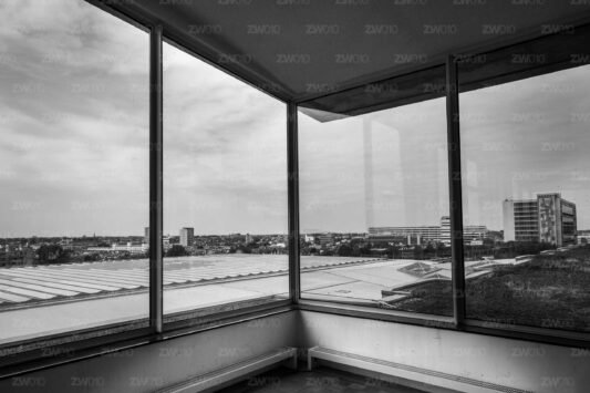 Rotterdam zwart wit foto van ©ZwartWit010. Groothandelsgebouw