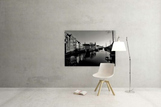 Rotterdam zwart wit foto van ©ZwartWit010. Historisch Delsfhaven